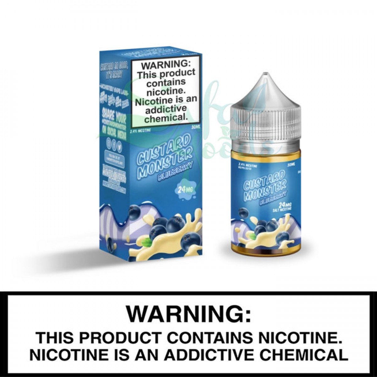 Monster Vape Labs | Custard Monster [Tobacco-Free Nicotine] | 30mL Salt Nic Bottles